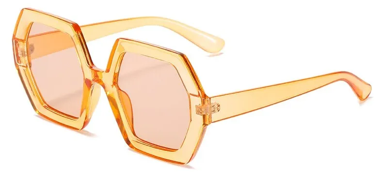 Trendy Oversized Retro Sunglasses