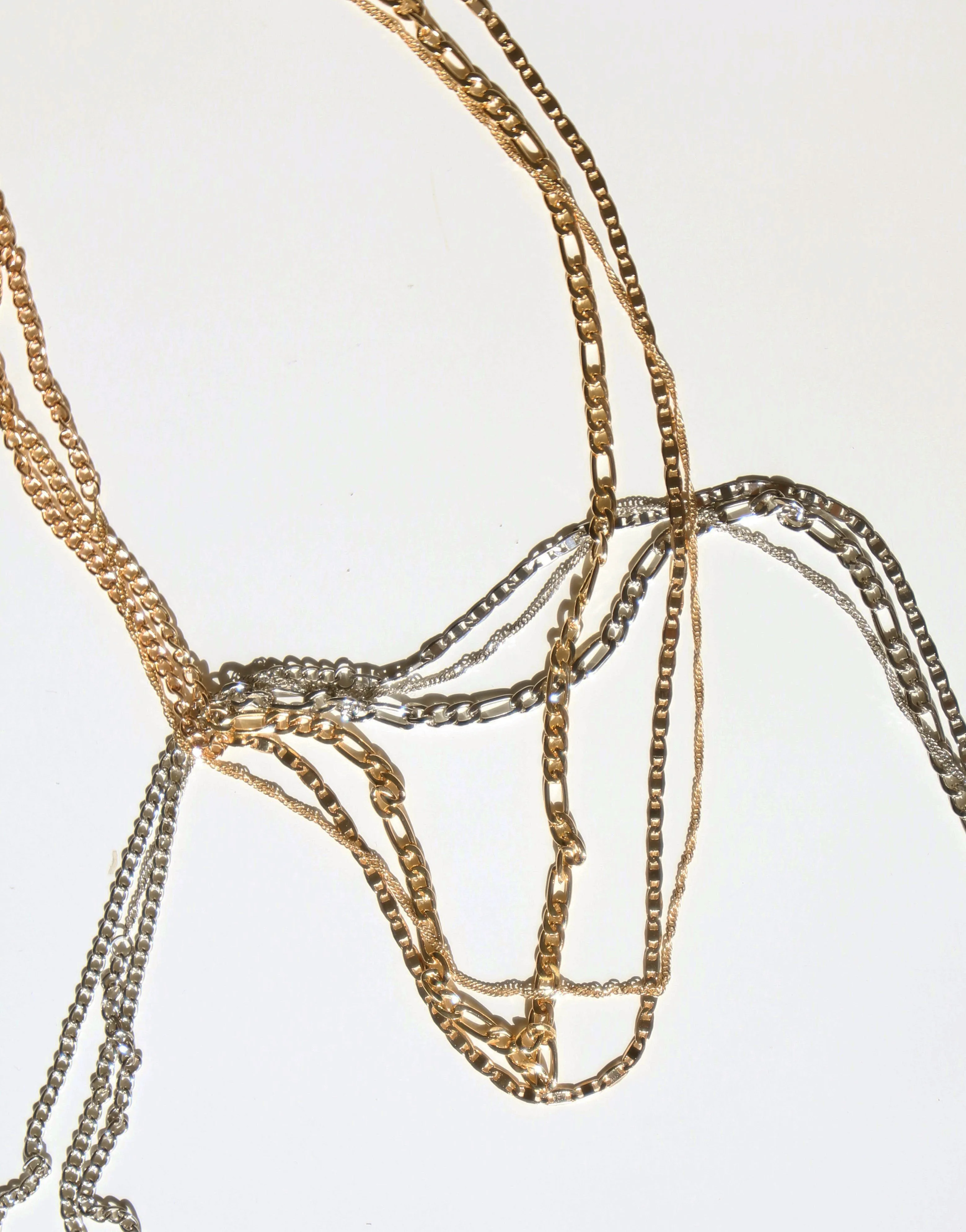 Triple Belly Chain Set