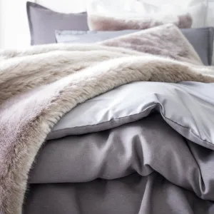 Tsarine Faux Fur Bedding Collection by Alexandre Turpault