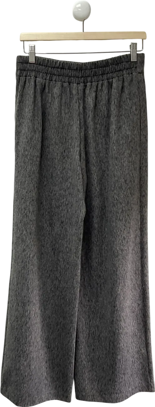 TU Black And White Wide Leg Trousers UK 10