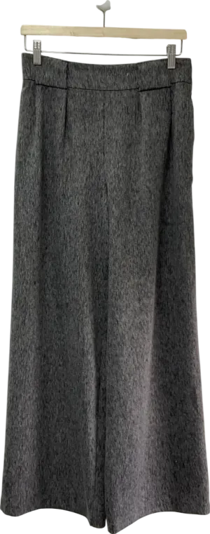 TU Black And White Wide Leg Trousers UK 10