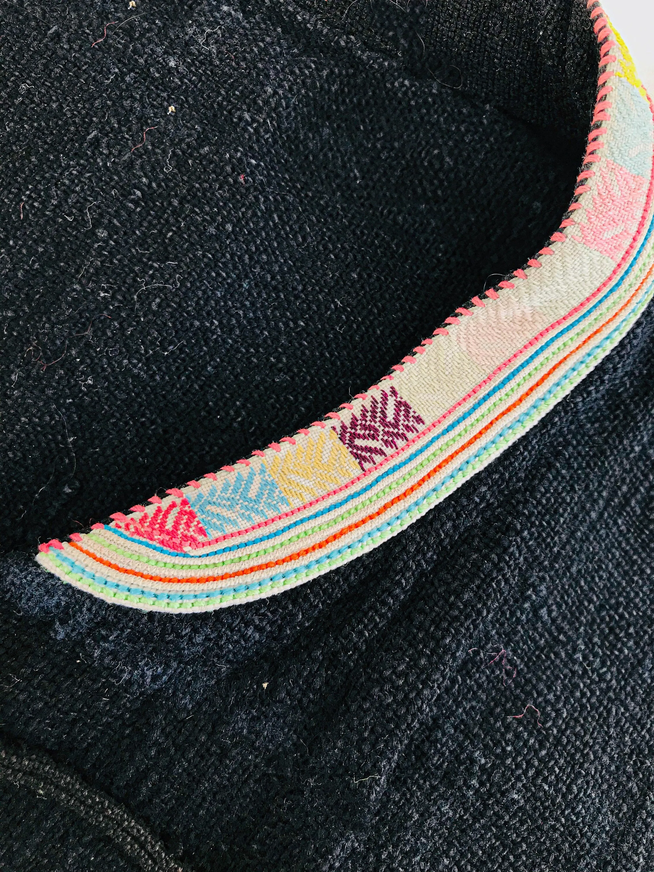 Vintage Red Dao Jacket. Indigo. Hmong Vietnam S-L